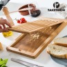 TAGLIERE PANE LEGNO BAMBOO CM 38x24