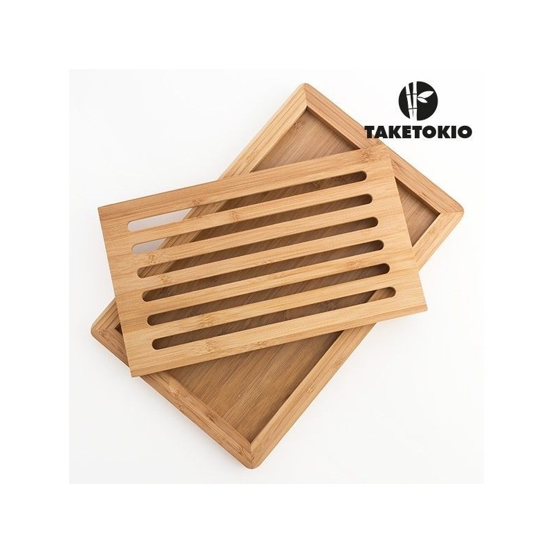 TAGLIERE PANE LEGNO BAMBOO CM 38x24