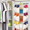 PORTA SCARPE ORGANIZER CONTENITORE ROTANTE 35 POSTI