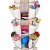 PORTA SCARPE ORGANIZER CONTENITORE ROTANTE 35 POSTI