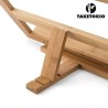 LEGGIO DA TAVOLO IN LEGNO DI BAMBOO CM 32x24 REGOLABILE