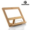 LEGGIO DA TAVOLO IN LEGNO DI BAMBOO CM 32x24 REGOLABILE