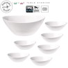 Set Macedonia 7 Pezzi Vetro Opale Prometeo | RagStore