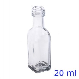 BOTTIGLIA MARASKA   20 ml TRASPARENTE CON TAPPO