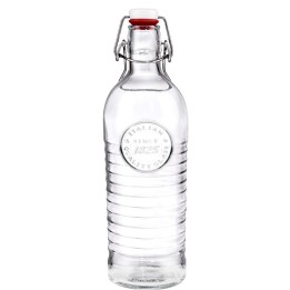 Bottiglia Officina 1825 Bormioli Rocco 1,2 litri in vetro trasparente con tappo