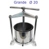 TORCHIETTO PREMITUTTO ALLUMINIO/ACCIAIO GRANDE CM 20 PALUMBO