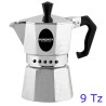 CAFFETTIERA MOKA ALLUMINIO MORENITA 9 Tz