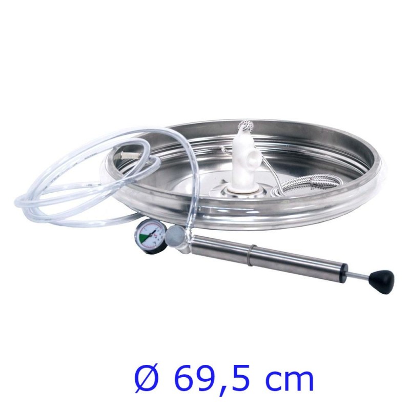 GALLEGGIANTE PNEUMATICO COMPLETO Ø 69,5 - LT  400
