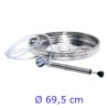 GALLEGGIANTE PNEUMATICO COMPLETO Ø 69,5 - LT  400
