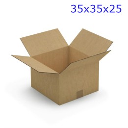 SCATOLA CARTONE 1 ONDA CM 35x35x25