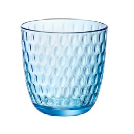 Bicchieri Slot Bormioli Rocco 29 cl Lively Blue set 6 in vetro blu per acqua