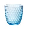 Bicchieri Slot Bormioli Rocco 29 cl Lively Blue set 6 in vetro blu per acqua