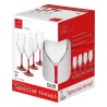 BICCHIERE SPECIAL TIME CALICE FLUTE Pz 4 GAMBO ROSSO