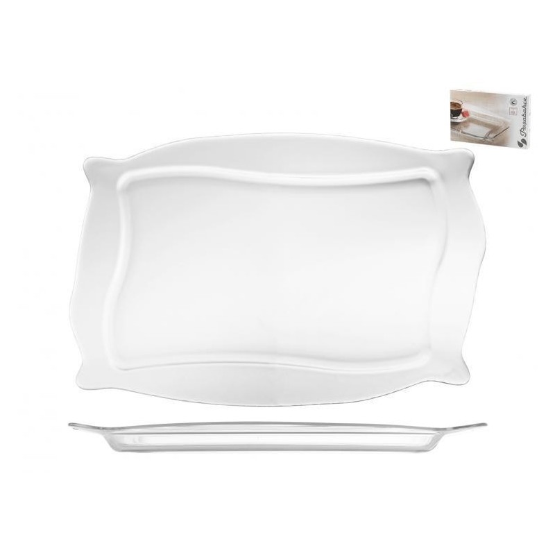 Vassoio in Vetro Mod. Patisserie 34,3x22 cm – Pasabahce | Acquista Ora