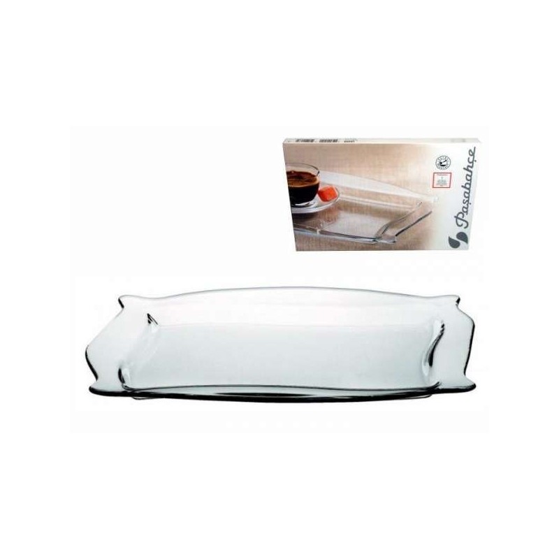 Vassoio in Vetro Mod. Patisserie 34,3x22 cm – Pasabahce | Acquista Ora
