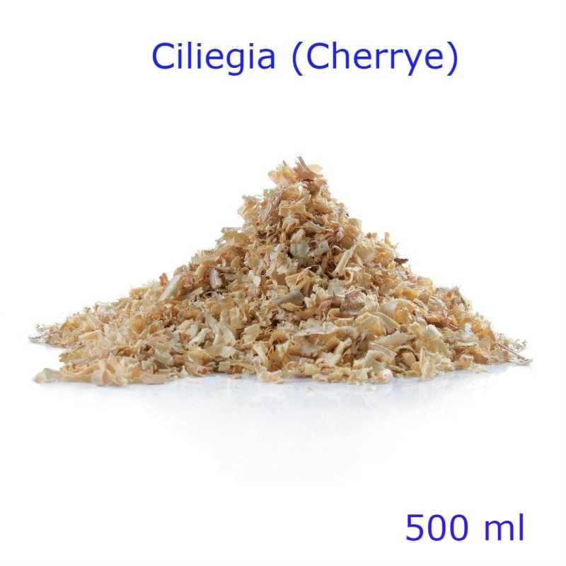 TRUCIOLI LEGNO AROMATICI 500 ML PER AFFUMICATORE - CILIEGIA