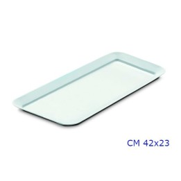 VASSOIO ESPOSIZIONE BIANCO GIGANPLAST CM 42x23x2,5