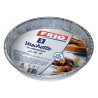 VASCHETTA IN ALLUMINIO PER ALIMENTI TONDA CM 27x4 Pz 3