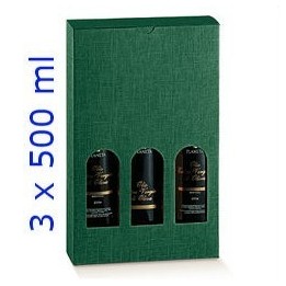 VALIGETTA PER BOTTIGLIE PETIT VERDE 3 x 500 ml