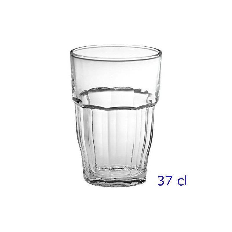 Set 36 bicchieri Rock Bar 37 cl per cocktail bibite e long drink