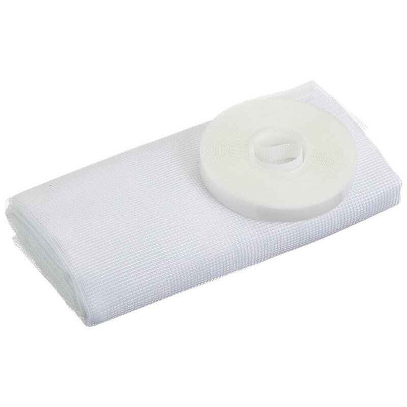 ZANZARIERA ADESIVA PER FINESTRA CM 130x150 BIANCA