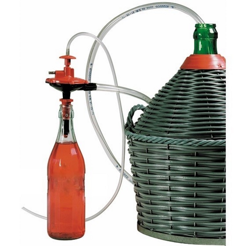 Travasatore automatico per imbottigliamento vino birra olio De Maria