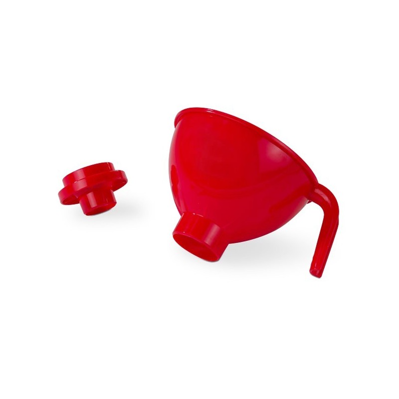 IMBUTO INVASATORE PLASTICA ROSSO PER BARATTOLI