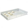 Cassa Chiusa 60x40x7 cm - Contenitore Alimentare Impilabile
