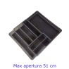 PORTAPOSATE ALLUNGABILE DOMINO PER CASSETTO CM 39x34x5