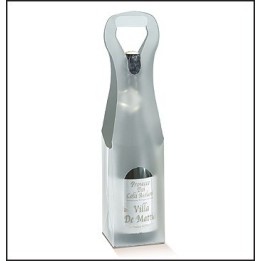 VALIGETTA PER BOTTIGLIE 1 POSTO PVC GHIACCIO