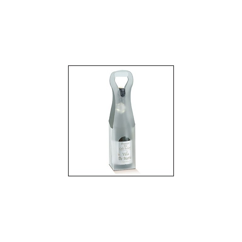 VALIGETTA PER BOTTIGLIE 1 POSTO PVC GHIACCIO