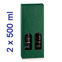 VALIGETTA PER BOTTIGLIE PETIT VERDE 2 x 500 ml