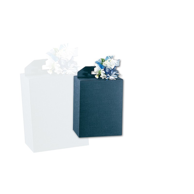VALIGETTA PER BOTTIGLIE 6 POSTI BLU