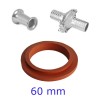 GUARNIZIONE GAROLLA 60 MM PER BOCCHETTONE PIGIADIRASPATRICE