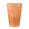 VASO PLASTICA STRIATO LILIUM TONDO CM 75 ANTICATO