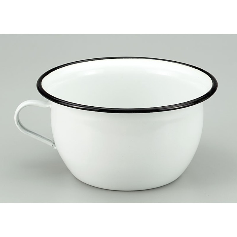 VASO DA NOTTE SMALTATO CM 22