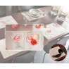 TOVAGLIETTA COLAZIONE BREAKFAST CM 30x44 - RANUNCOLI