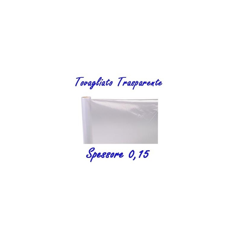 TOVAGLIATO PLAST TRASPARENTE 0,15