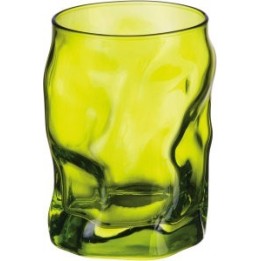 BICCHIERE SORGENTE Pz 3 VERDE