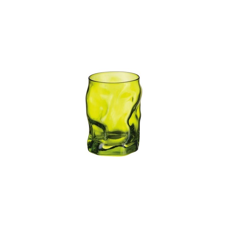 BICCHIERE SORGENTE Pz 3 VERDE