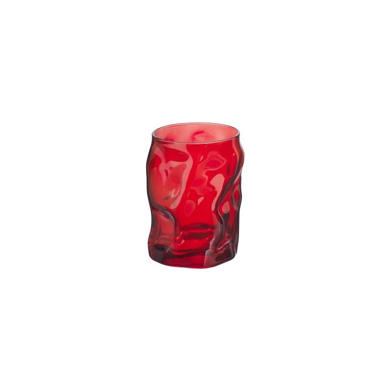 BICCHIERE SORGENTE Pz 3 ROSSO
