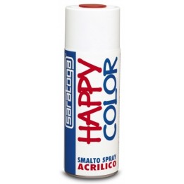 VERNICE SPRAY ROSSO RAL 3000 400 ML HAPPY COLOR