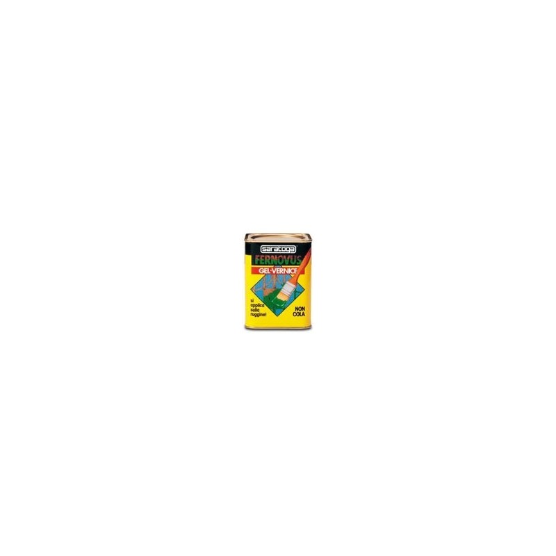 VERNICE GEL FERNOVUS PER RUGGINE 750 ml NERO BRILLANTE