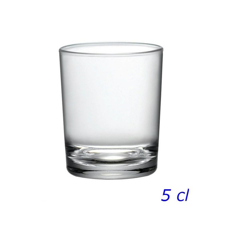 BICCHIERE VETRO CARAVELLE 5 CL - 6 Pz