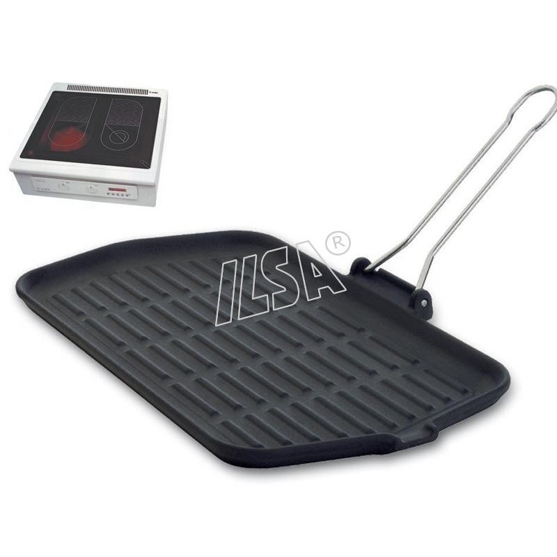Bistecchiera in Ghisa Ilsa Dietella 23x36 cm – Cucina Salutare ed Efficiente