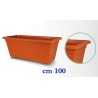 Vaso cassetta Fioriera Vulcano 100x44x40 cm | RagStore