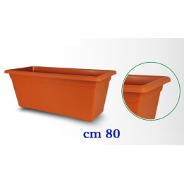VASO CASSETTA VULCANO CM  80 HOBBY&STYLE