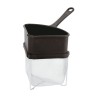 COLAPASTA A SPICCHIO CON RETE INOX 1/4 CM 36 PA+