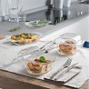 SET PIROFILE IN VETRO CHEF N'TABLE Pz 6 (3 PIROFILE + 3 COPERCHI)
