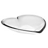 SET CENTROTAVOLA VETRO Pz 2 CUORE